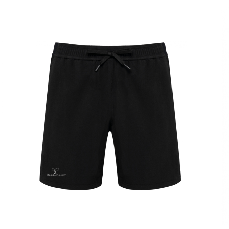 Short de sport - black-silver