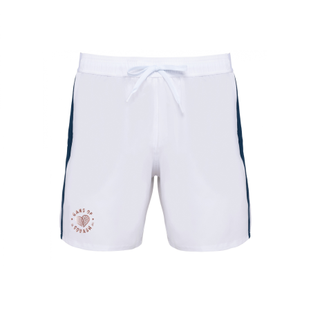 Short white sporty navy - GoS bronze