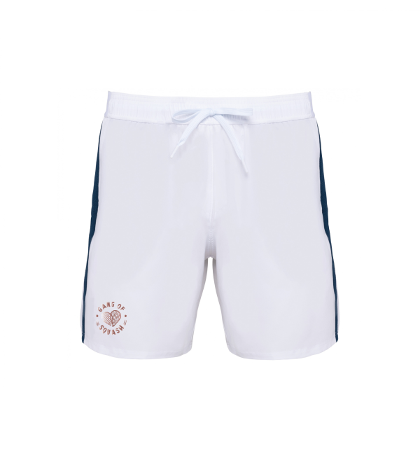 Short white sporty navy - GoS bronze